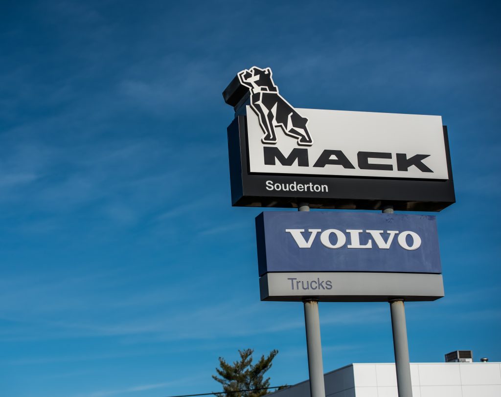 Mack-Volvo Signage
