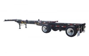 Cheetah Chassis 20'-40' MAXIMIZER 12-PIN 2-AXLE FLIP-UP REAR BOLSTER CHASSIS 20-40-max-12-pin