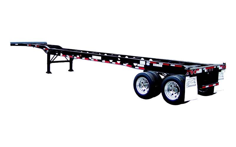 Cheetah Trailers - 40ft ultralight chassis whiteout - 18