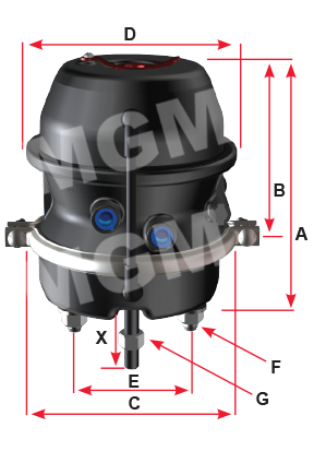 MGM S Cam Brakes Drum 3531851