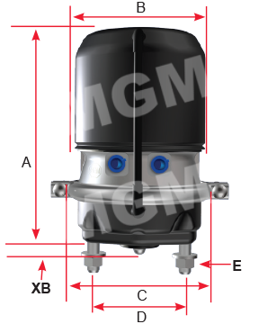 MGM Air Disc Brakes MJB2424ET755 - image 1 of 1