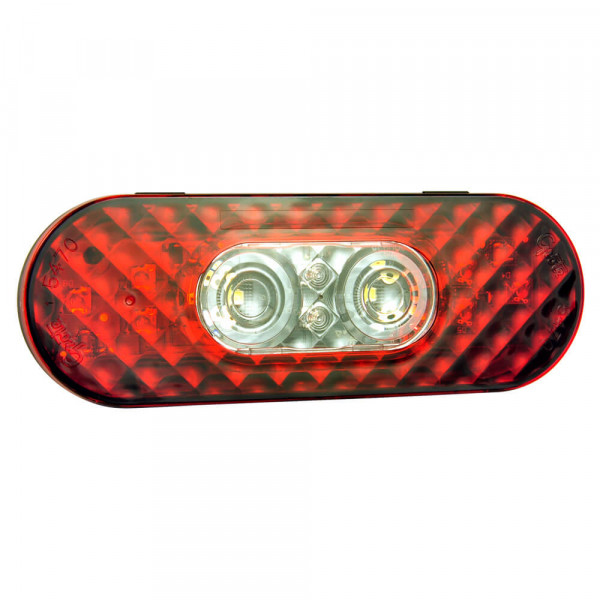 Grote 6in Oval LED Stop Tail Turn Lights with Integrated Backup 54682 -  Bergey's Truck Centers: Medium & Heavy Duty Commercial Truck Dealer