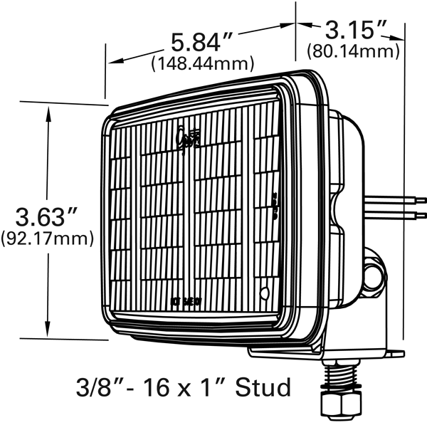 Grote Trilliant Mini LED Whitelight Work Lights 63621 - image 1 of 1