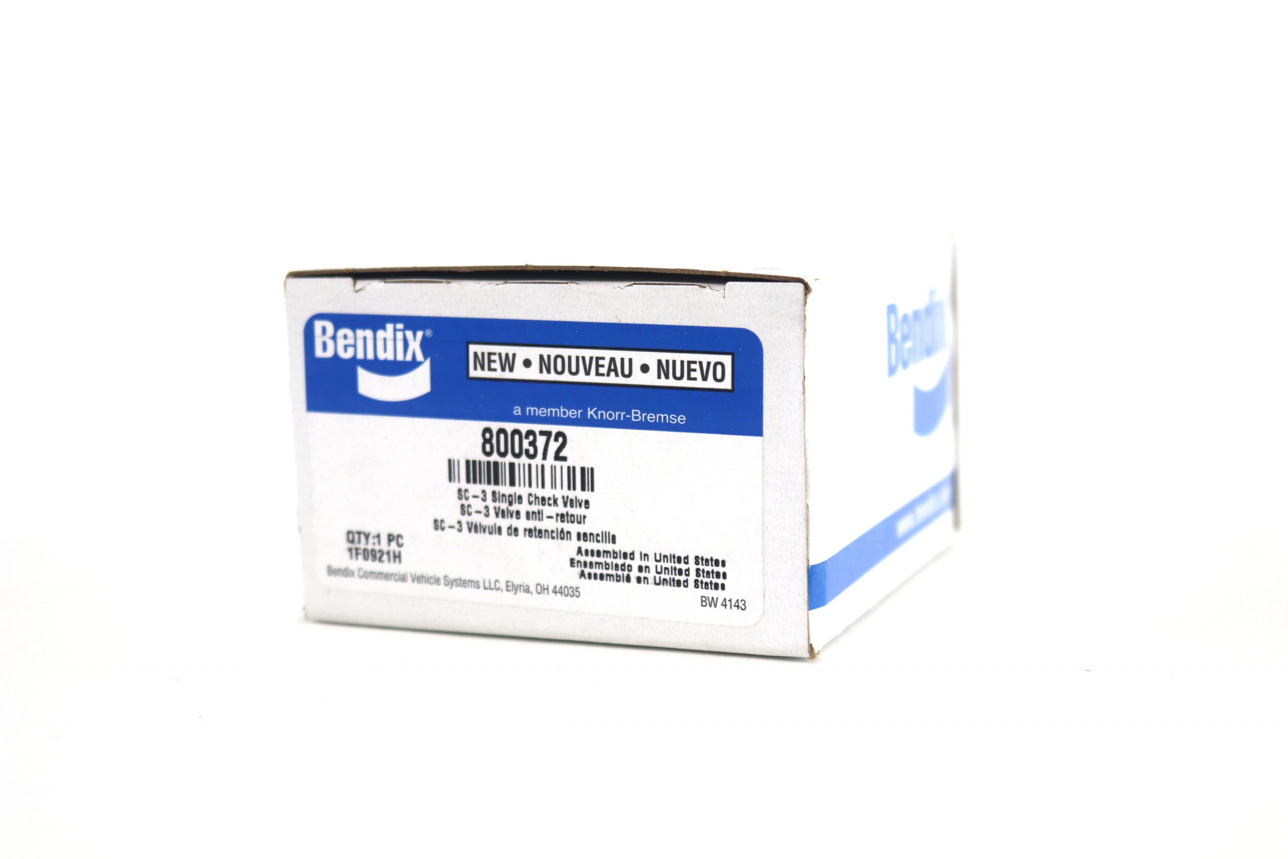 Bendix SC3 Single Check Valve 800372