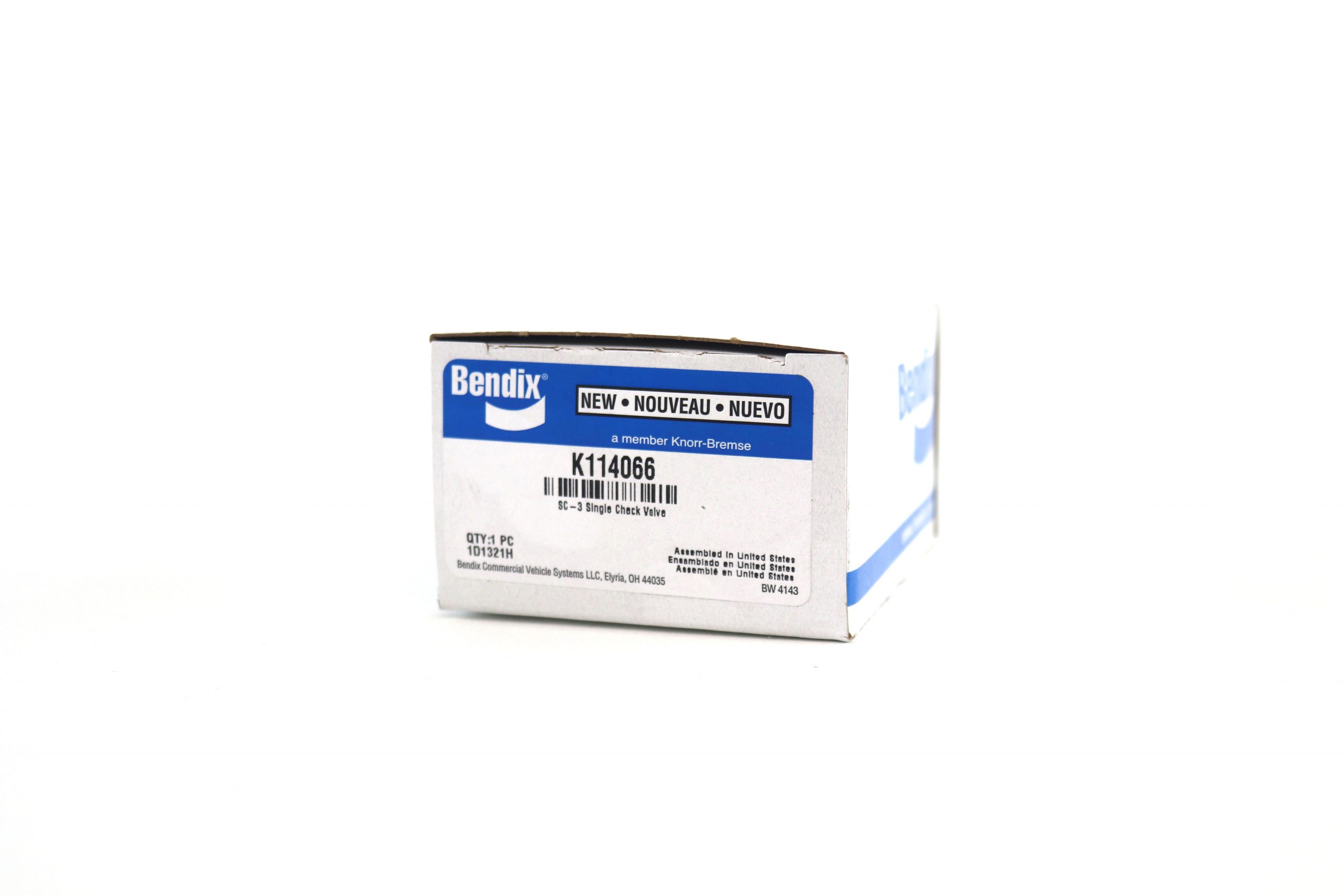 ビーグレン Bendix SC3 Single Check Valve K114066 - Bergey's Truck Centers