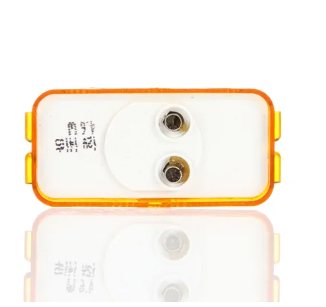 Truck-Lite 15 Series Incandescent Yellow Rectangular 1 Bulb PC2 PL10 Marker Clearance Light 15200Y - image 1 of 3