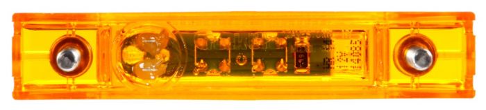 Truck-Lite 35 Series LED Yellow Rectangular 2 Diode Marker Clearance Light P2 2 Screw Fit N Forget MC 35200Y - image 2 of 2