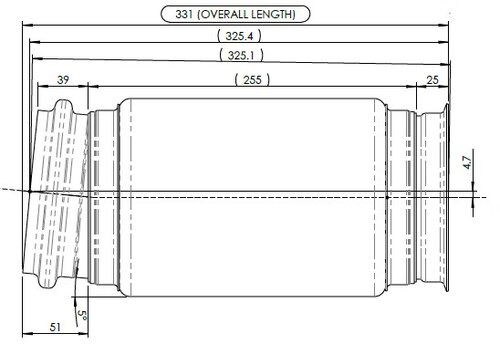 Dinex Exhaust Bellow  8CE004 - image 1 of 1