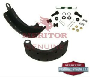Meritor Brake Shoe Lined Shoe Kit With Hardware XK2121308T