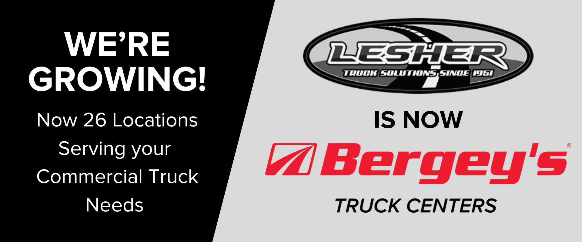 Bergey's Acquires Lesher Truck